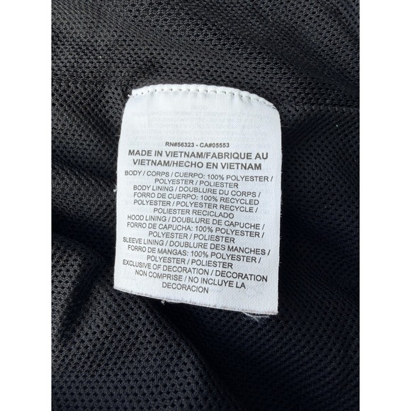 Nike Windrunner Jacket S Black White Chevron Hooded Windbreaker Athleisure - Picture 5 of 8